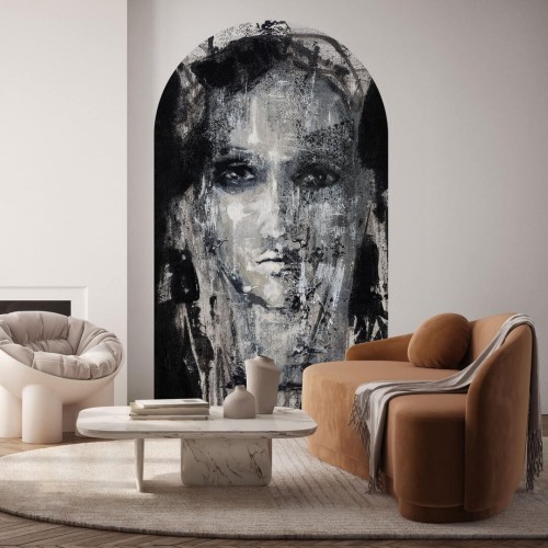 Mural łuk portret kobiety Wall Art Carmen Łuk