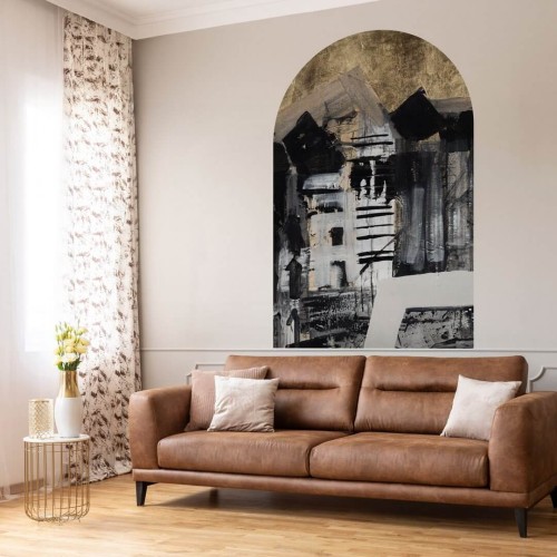 Mural łuk abstrakcyjne miasto Wall Art Eldorado Łuk