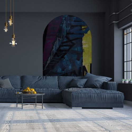 Mural łuk graffiti Wall Art Manhattan Łuk