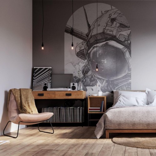 Mural łuk robot Wall Art Mecha Łuk