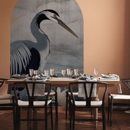 Mural łuk czapla Wall Art Senzai Łuk