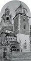Mural łuk architektura Wawelu Wall Art Wawel Łuk
