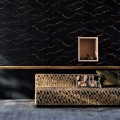 Tkanina z geometrycznym wzorem Black Edition 9158/01 Arkose