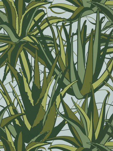 Tapeta egzotyczna roślinność Pierre Frey FP785002 Agaves Eternel Ete