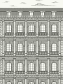 Mural tekstylny fasada architektury paryskiej Pierre Frey FP798002 Neoclassical The Cult Of Beauty