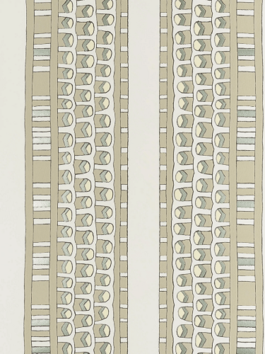 Tapeta geometryczna paski Pierre Frey FP886001 Pharaon Merveilles d'Egypte