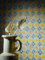 Tapeta naturalny korek z graficznym wzorem Pierre Frey FP887001 Ouaset Merveilles d'Egypte