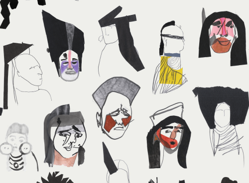 Tapeta artystyczne portrety Pierre Frey FP502001 Shaman Grand Canyon