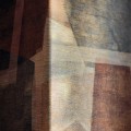 Tapeta geometryczna z naturalnej rafii Black Edition W934/02 Zalea Tabala