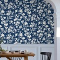 Tapeta kwiaty i liście Laura Ashley 119854 Rye Volume III