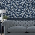 Tapeta kwiaty i liście Laura Ashley 119854 Rye Volume III