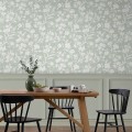 Tapeta kwiaty i liście Laura Ashley 119855 Rye Volume III