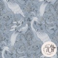 Tapeta ornament i żurawie Laura Ashley 120132 Tregaron Volume III