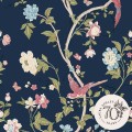 Tapeta botaniczna w stylu chinoiserie Laura Ashley 120134 Summer Palace Volume III