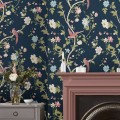 Tapeta botaniczna w stylu chinoiserie Laura Ashley 120134 Summer Palace Volume III