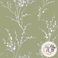 Tapeta wierzbowe bazie Laura Ashley 121074 Pussy Willow Volume III