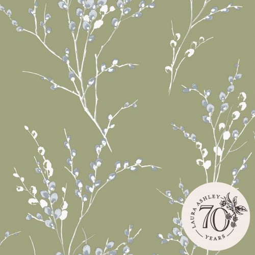 Tapeta wierzbowe bazie Laura Ashley 121074 Pussy Willow Volume III
