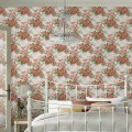 Tapeta róże i kratownica Laura Ashley 121081 Country Roses Volume III