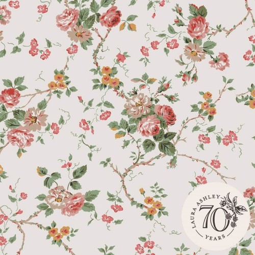 Tapeta pnącza róż Laura Ashley 121083 Mountney Garden Volume III