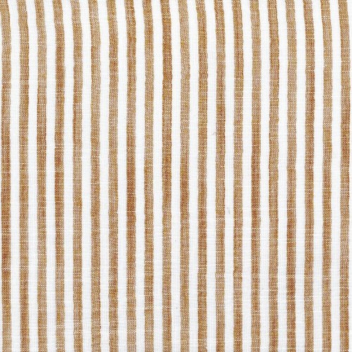 Tkanina w paski Casamance 45250122 Hera Noce De Lin - 298 cm szer.