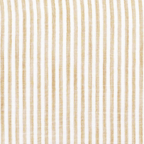 Tkanina w paski Casamance 45250247 Hera Noce De Lin - 298 cm szer.