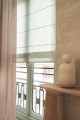Tkanina w paski Casamance 45250954 Hera Noce De Lin - 298 cm szer.