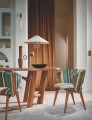 Tkanina welurowa w artystyczne paski Casamance 46070311 Birkin Astelia