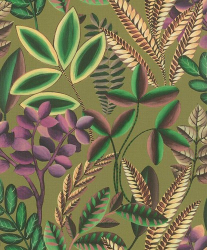 ! PROMO ! Tapeta liście Rasch 485578 Florentine III