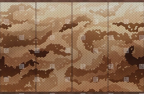 Fototapeta nowoczesna geometryczna London Art TDV2GP103_1 How Do You Feel The Daydreamer Vol.2