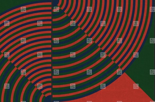 Fototapeta geometryczna linie London Art TDV2GP104_1B Come Back Baby The Daydreamer Vol.2