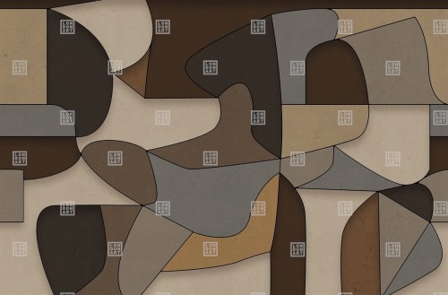 Fototapeta geometryczna London Art TDV2GP204_1B Strictly Confidential The Daydreamer Vol.2