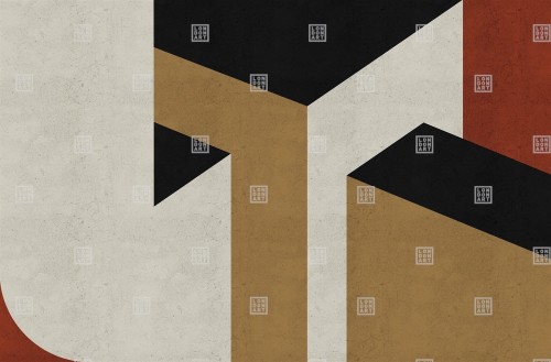 Fototapeta geometryczna London Art TDV2GP303_2B Sitting On The Top Of The World The Daydreamer Vol.2