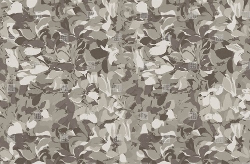 Fototapeta florystyczna London Art TDV2GP402_2 Berkshire Poppies The Daydreamer Vol.2