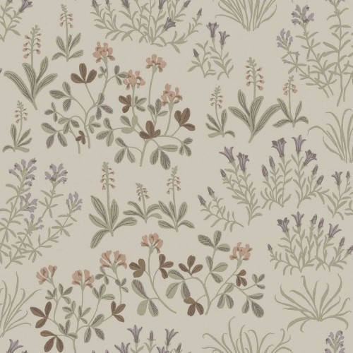 Tapeta polne kwiaty Boras Tapeter 5804 Noras Ang Nordic Folk