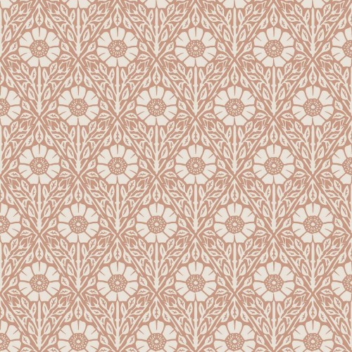 Tapeta roślinna róże i romby Boras Tapeter 5812 Nyponros Nordic Folk