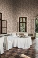 Tapeta graficzne liście palmowe Sandberg S10441 Jasmine Pink Palm Garden