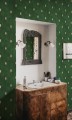 Tapeta skarabeusze Sandberg S10451 Audrey Dark Green Palm Garden