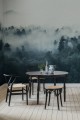 Fototapeta zamglony las Rebel Walls R18863 Misty Woodland Blue Mystic Shades