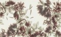 Fototapeta roślinna Rebel Walls R20189 Blurry Honeysuckle Green Mystic Shades