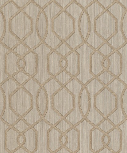 1 szt / 24H Tapeta kratownica Rasch 420715 Saphira