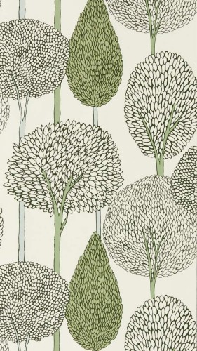 Tapeta drzewa Harlequin 113139 Silhouette Idyllic