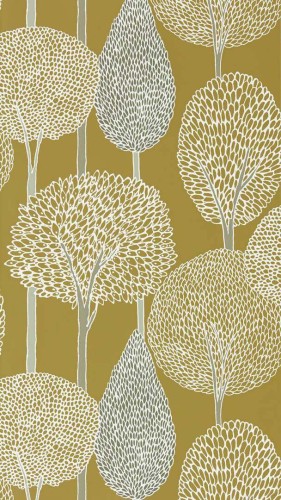 Tapeta drzewa Harlequin 113140 Silhouette Idyllic