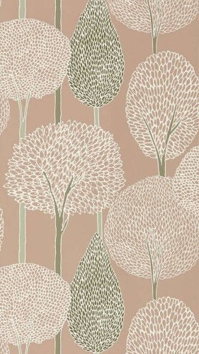 Tapeta drzewa Harlequin 113141 Silhouette Idyllic