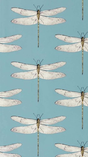 Tapeta ważki Harlequin 113144 Demoiselle Idyllic