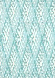 Tkanina bawełniana z geometrycznym wzorem Harlequin 121245 Locronan Idyllic