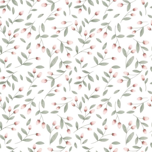 Tapeta pąki kwiatów Lilipinso H0784 Flower Buttons