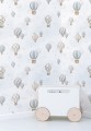 Tapeta balony i chmury Lilipinso H0802 Blue Hot-Air Balloons