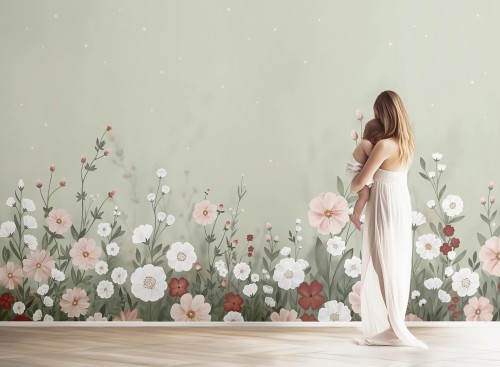 Mural ogród Lilipinso H0782 Flower Garden