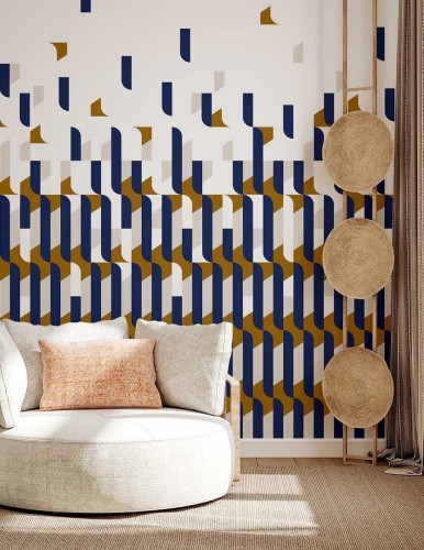 Mural geometryczny PaperMint Alma 1147