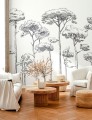 Mural sosny PaperMint Sous Les Pins 1201